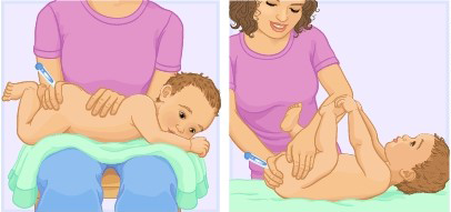 آموزش گرفتن تب نوزاد 